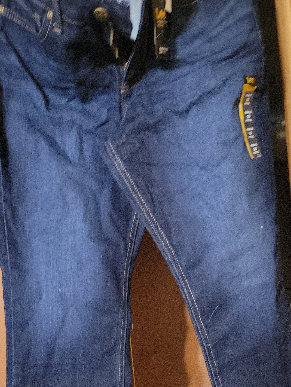 Lee Women's Straight Leg Jeans in Dark Blue